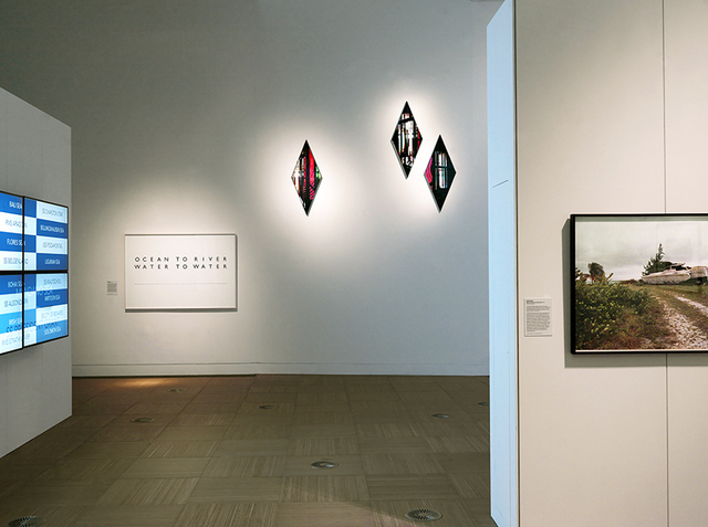 Installation view from group exhibition Ship to Shore, SeaCity Museum, 2014