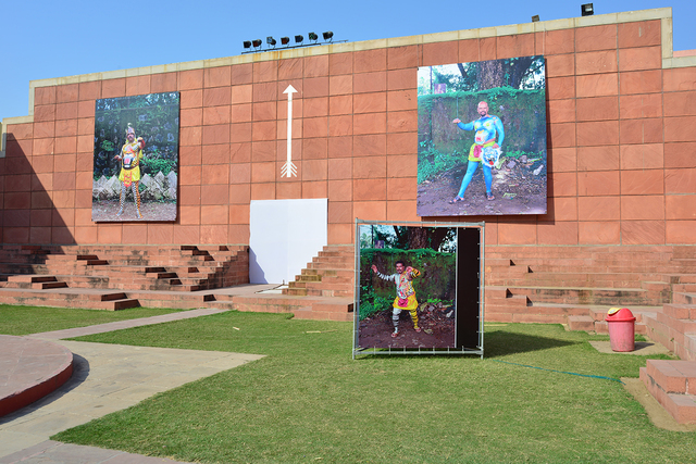 Pulikali Tigers from the series Nine Lives at Jaipur Photo 2016