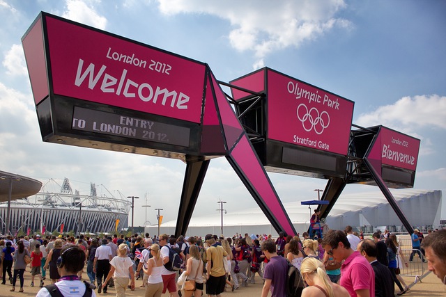 London 2012 Wayfinding Structures