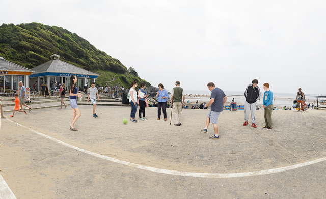 Caswell Bay from the project The Moon and a Smile