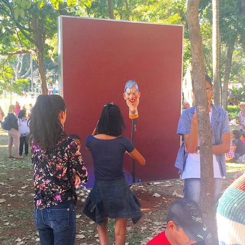 Spitting in FIF, Brazil 2017