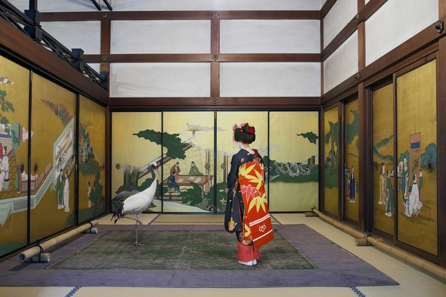 Akirame, Shunko - in Temple, Kyoto