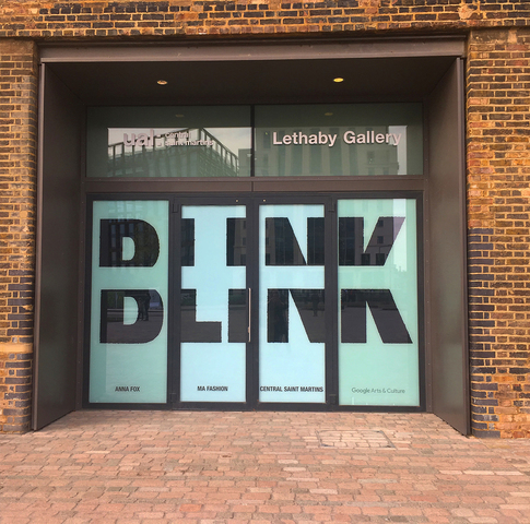 Entrance - BLINK exhibition, The Letharby Gallery