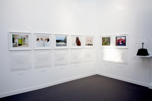 Install image, At First Sight/'Coup de Foudre', Grand Palais, Paris Photo, 2015