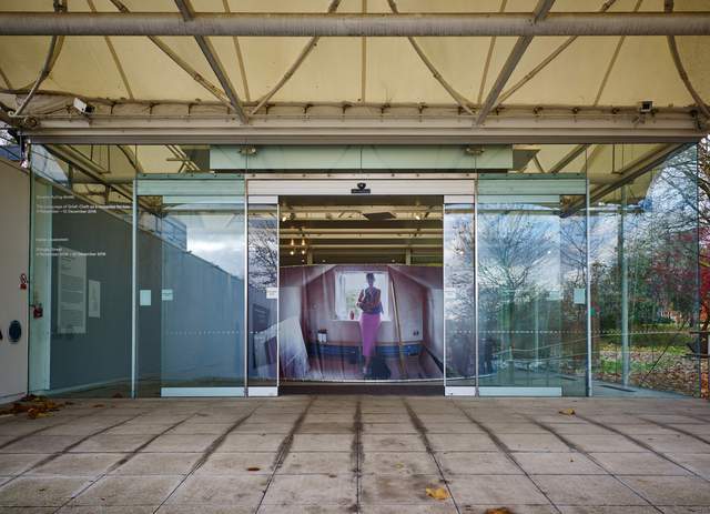 Shingle Street installation at UCA Farnham, photo: Steve White