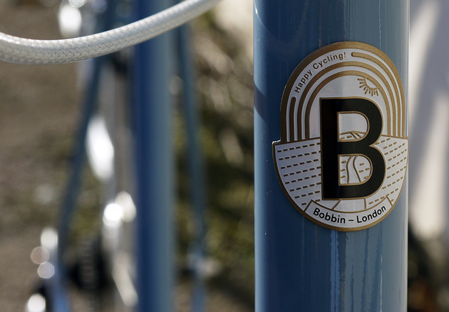 Bobbin Bicycle badge design