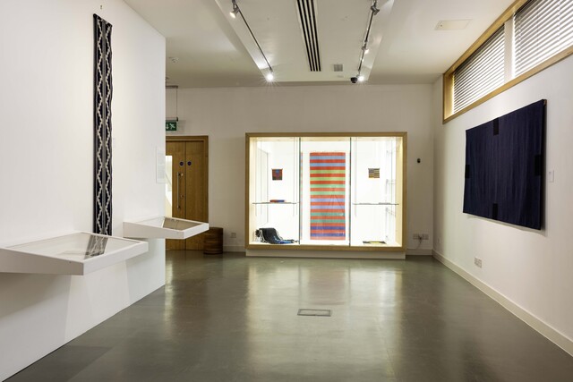 Mary Farmer: A Life in Tapestry installation view