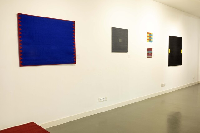 Mary Farmer: A Life in Tapestry installation view