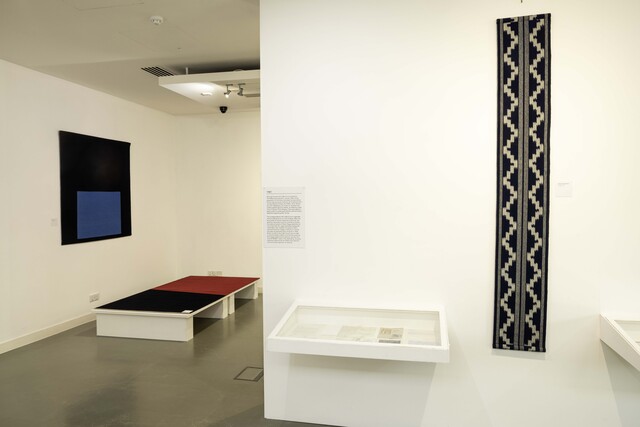 Mary Farmer: A Life in Tapestry installation view